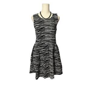 Divided Hm H&M Dress Sleeveless Black And White